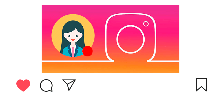 Was bedeutet der rote Punkt auf Instagram?