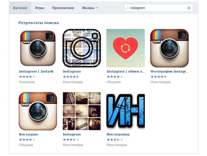 Wie man Instagram über Vkontakte nutzt