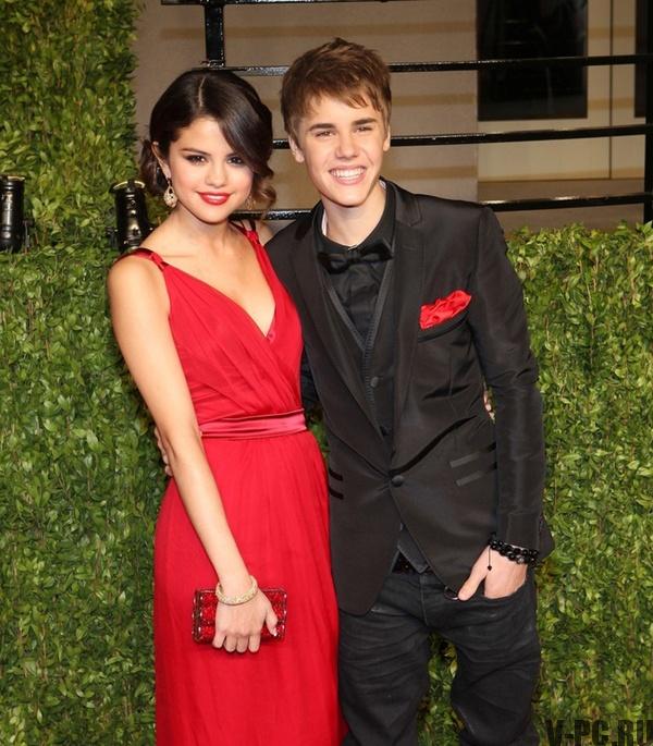 Selena und Bieber Foto