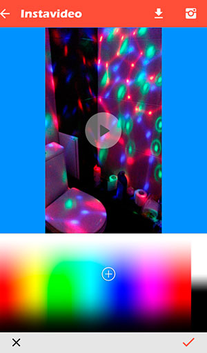 Videoverarbeitung für Instagram auf InstaVideo