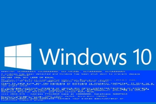 Kritischer Windows 10-Fehler