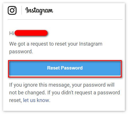Passwort in der Webversion zurücksetzen