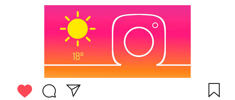 So stellen Sie die Temperatur auf Instagram ein
