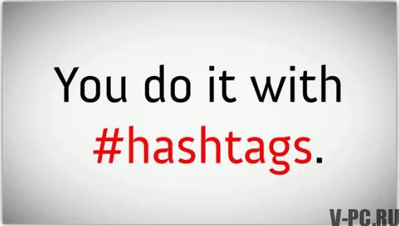 Was sind die beliebten Hashtags