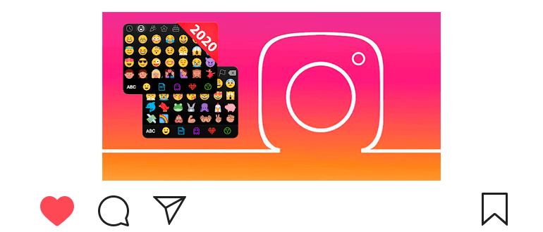 Wie man Emoticons auf Instagram platziert