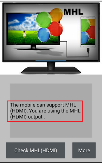 MHL-Support