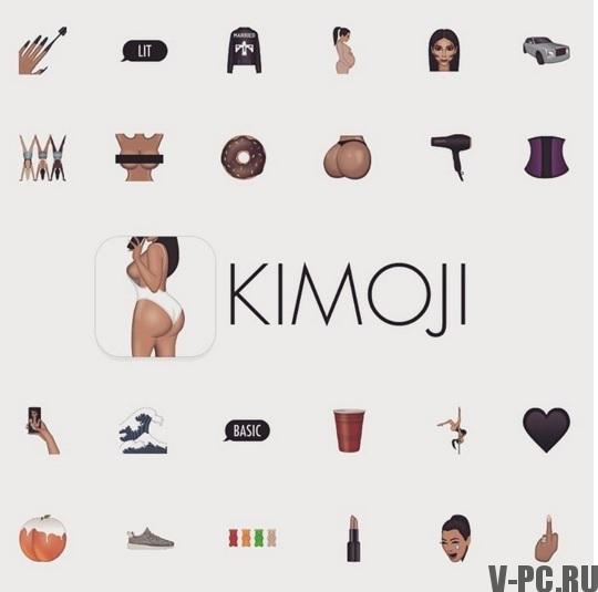 Kimoji Emoticons herunterladen