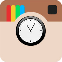 Zeit für Instagram-Posts