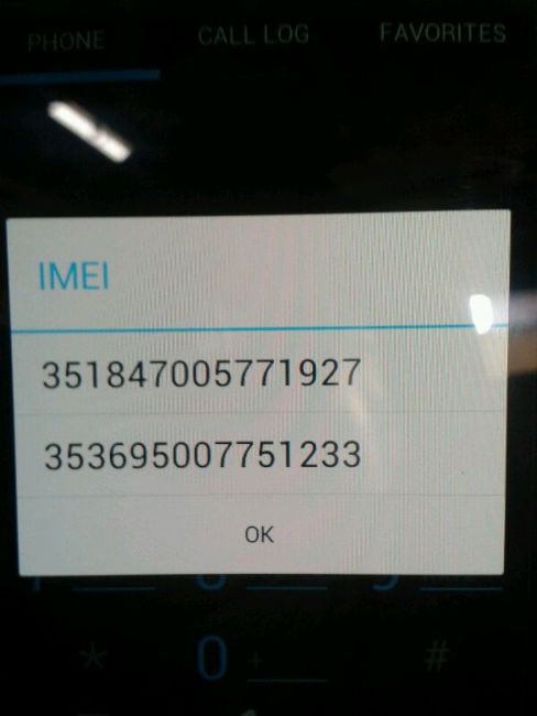 IMEI auf Android