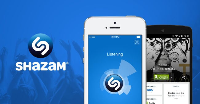 Suche nach Musik nach Klang in Shazam
