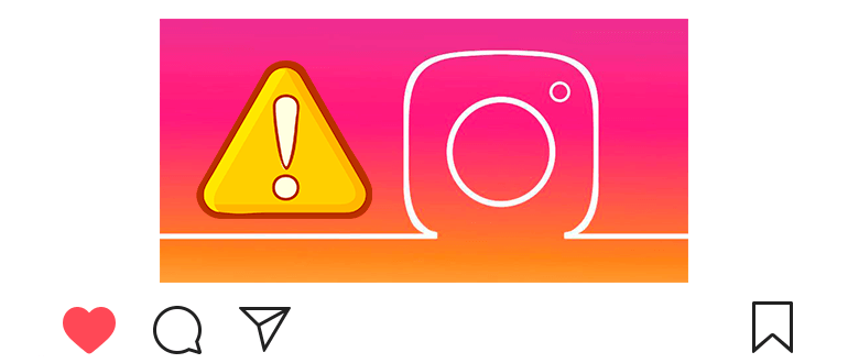 Aktion von Instagram blockiert