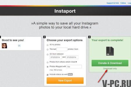 Wie man Fotos von Instagram kostenlos herunterlädt